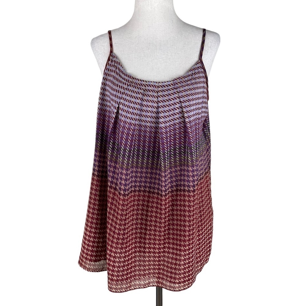 Cabi Multi Colored Spaghetti Strap Top